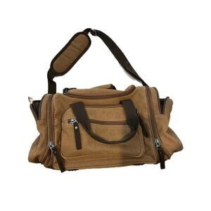 Gamma Blue Heavy Canvas Duffel Bag
